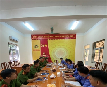 Viện KSND các huyện Thạch Thất, Hoài Đức kiểm sát trực tiếp việc giải quyết...